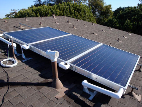 solar water heater panel